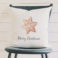 Merry Christmas Cookie - Square Canvas Pillow