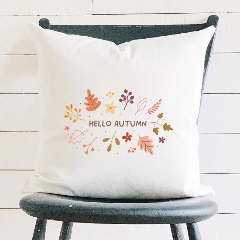 Hello Autumn - Square Canvas Pillow