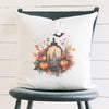 Haunted House Scene - Square Canvas Pillow