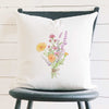 Garden Bouquet - Square Canvas Pillow