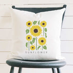 Sunflower (Garden Edition) - Square Canvas Pillow