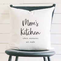 Mom's Kitchen - Square Canvas Pillow