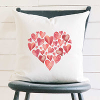 Heart of Hearts - Square Canvas Pillow