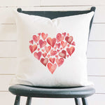 Heart of Hearts - Square Canvas Pillow