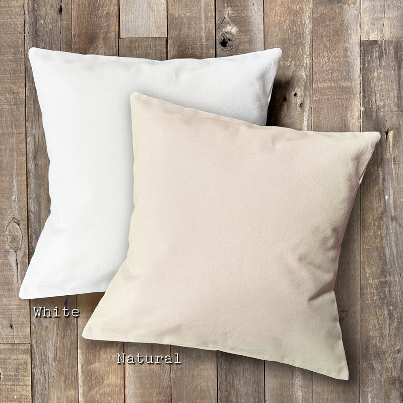 Customizable Area Code - Square Canvas Pillow