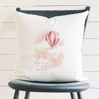 Love is in the Air - Square Canvas Pillow