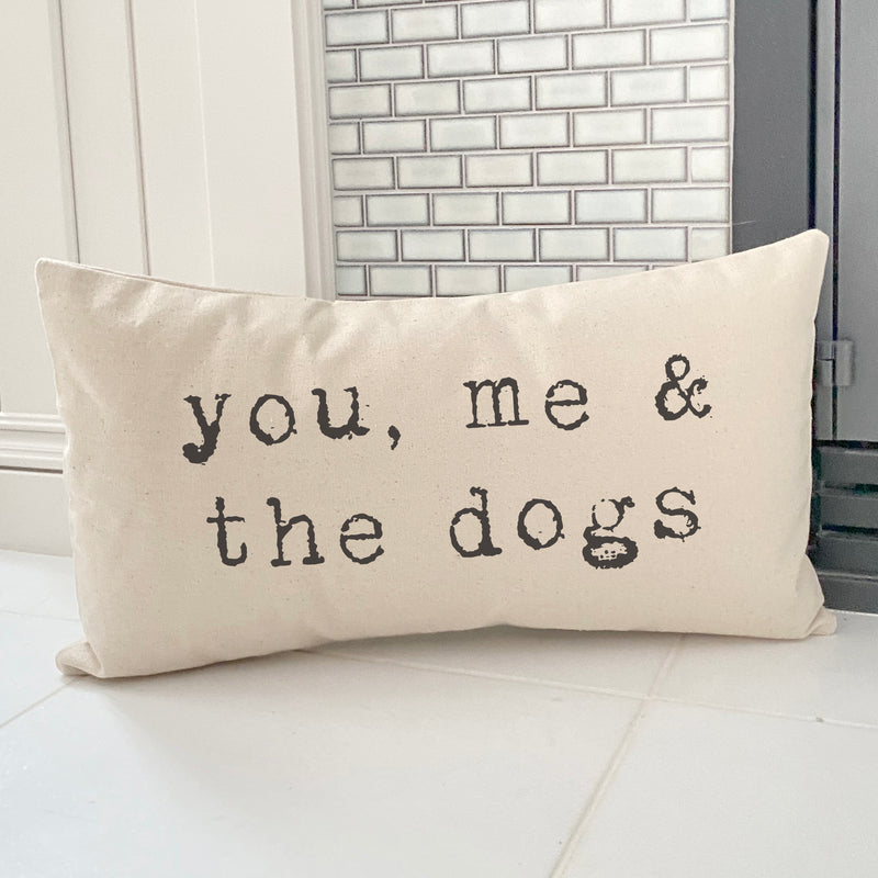 You, Me and... - Rectangular Canvas Pillow