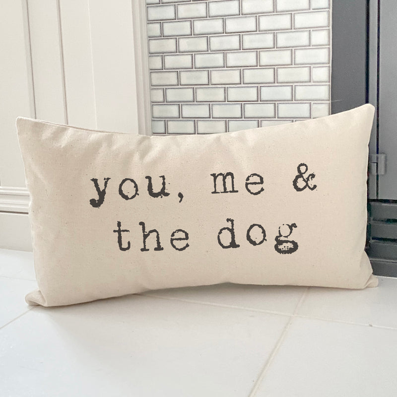 You, Me and... - Rectangular Canvas Pillow