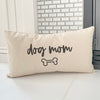 Dog Mom - Rectangular Canvas Pillow