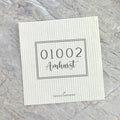 Rectangle Zip, City - Custom Swedish Dish Cloth