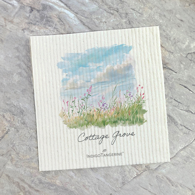 Spring Day - Custom Swedish Dish Cloth