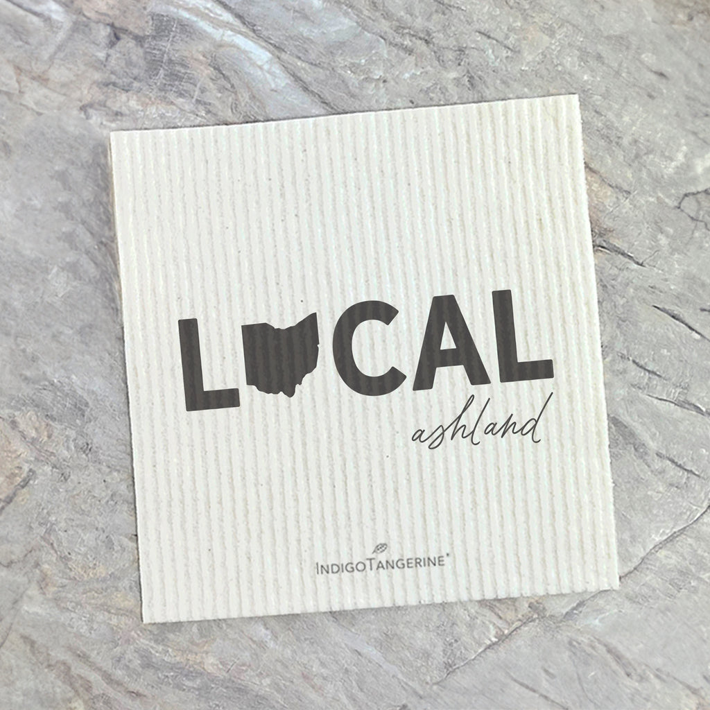 Local State and City - Custom Swedish Dish Cloth