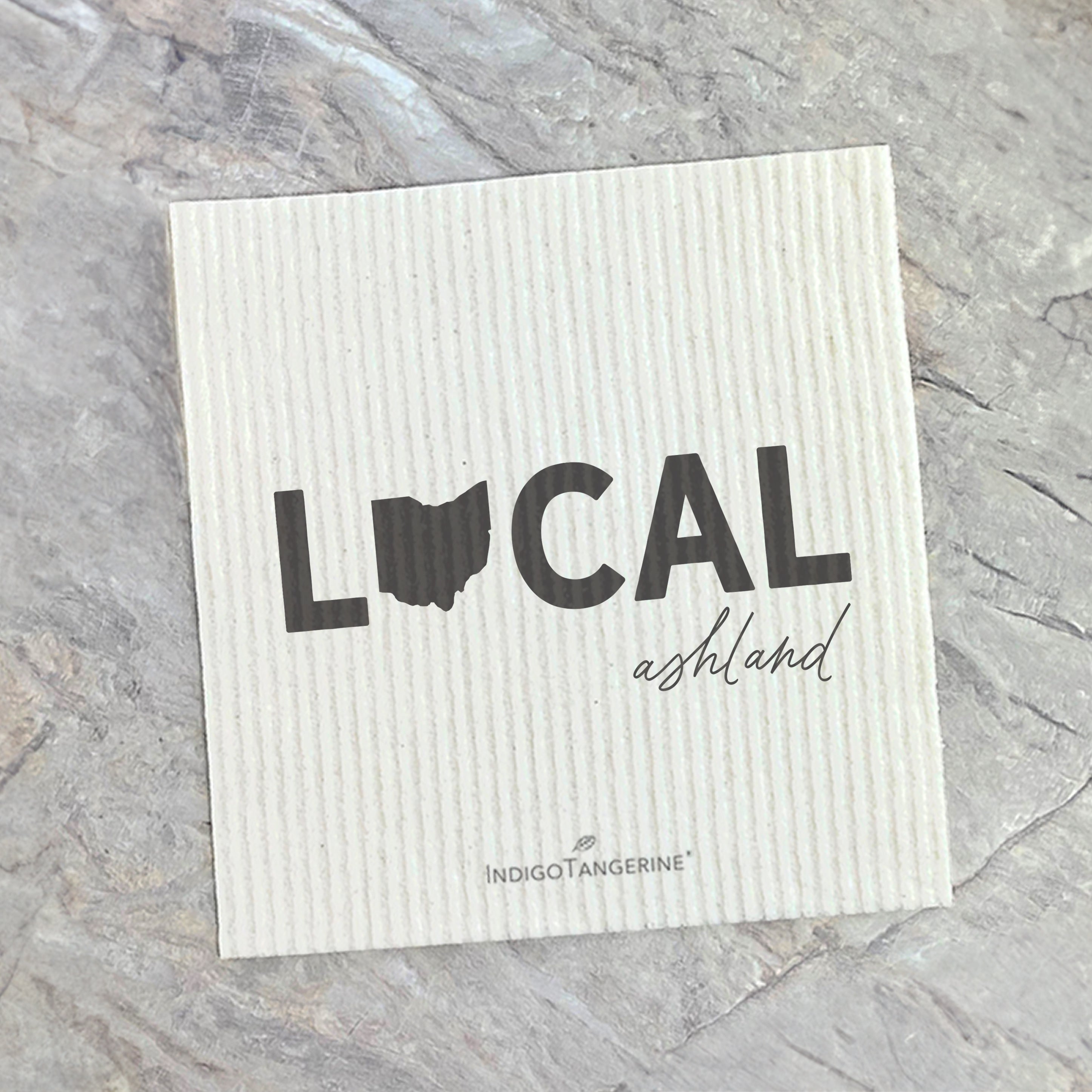 Local State and City - Custom Swedish Dish Cloth