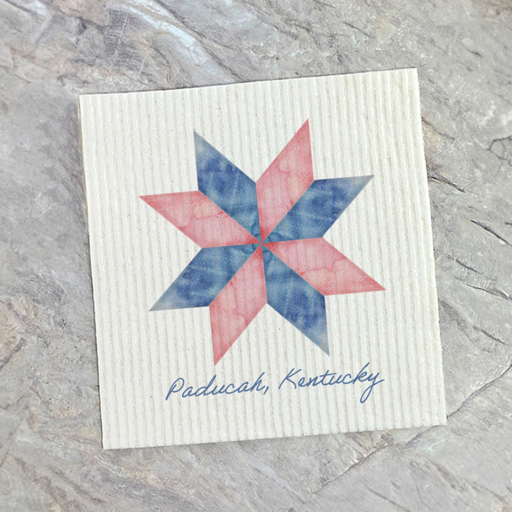 Quilted Star - Custom Swedish Dish Cloth