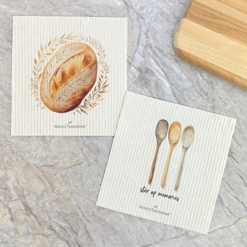 Sourdough Set - 2pk Swedish Dish Cloth