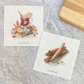 Mulled Wine and Cinnamon Sticks - 2pk Swedish Dish Cloth