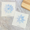 Snowflakes 2pk - Swedish Dish Cloth