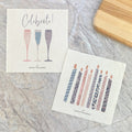 Celebrate Champagne, Party Candles  - 2pk Swedish Dish Cloth