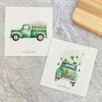 Irish Farm Trucks 2pk - Swedish Dish Cloth