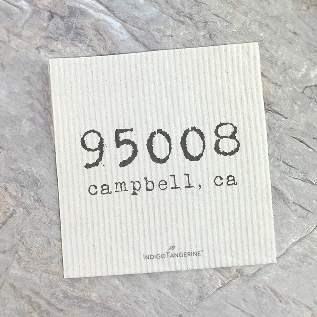 Zip Code - Custom Swedish Dish Cloth