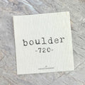 Area Code - Custom Swedish Dish Cloth