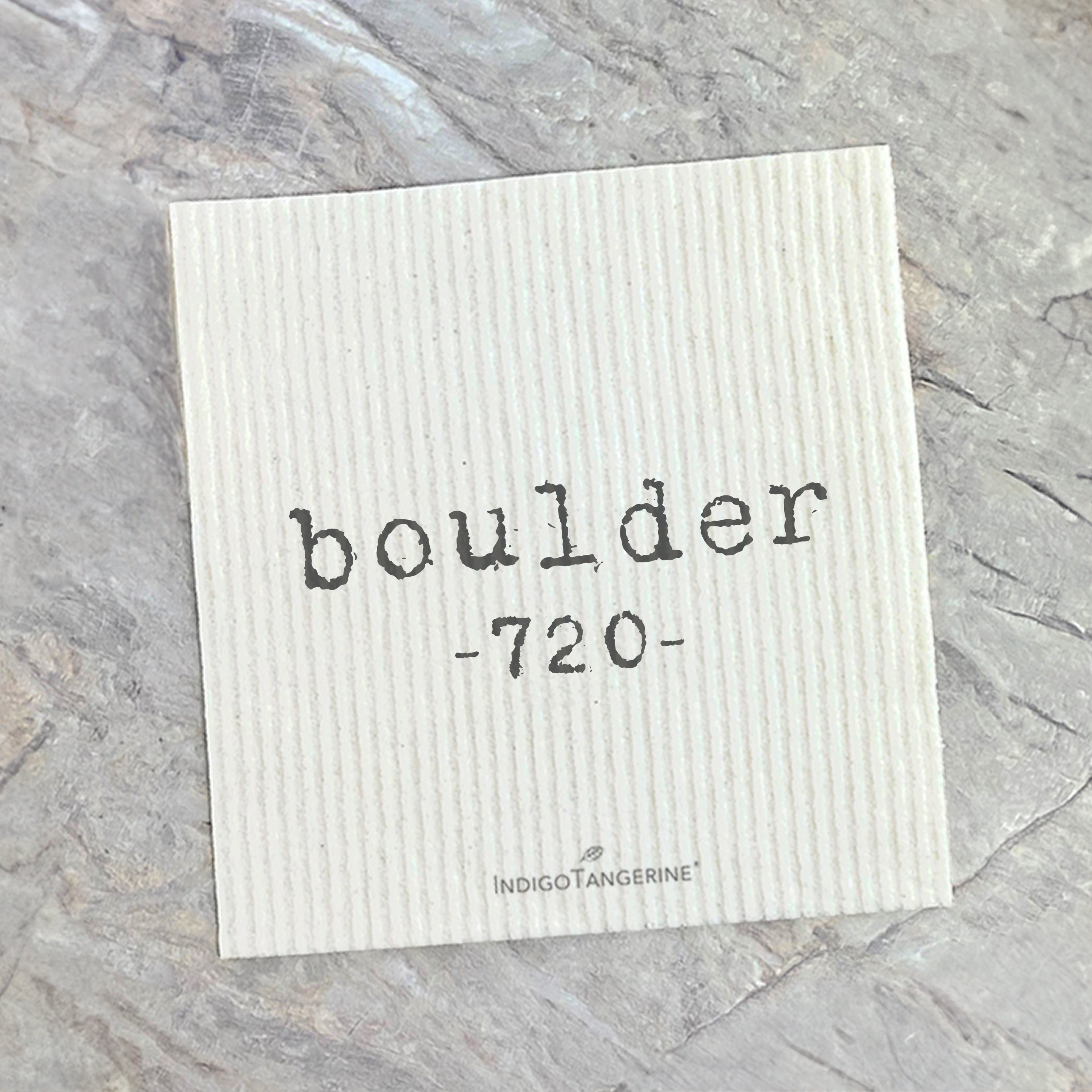 Area Code - Custom Swedish Dish Cloth