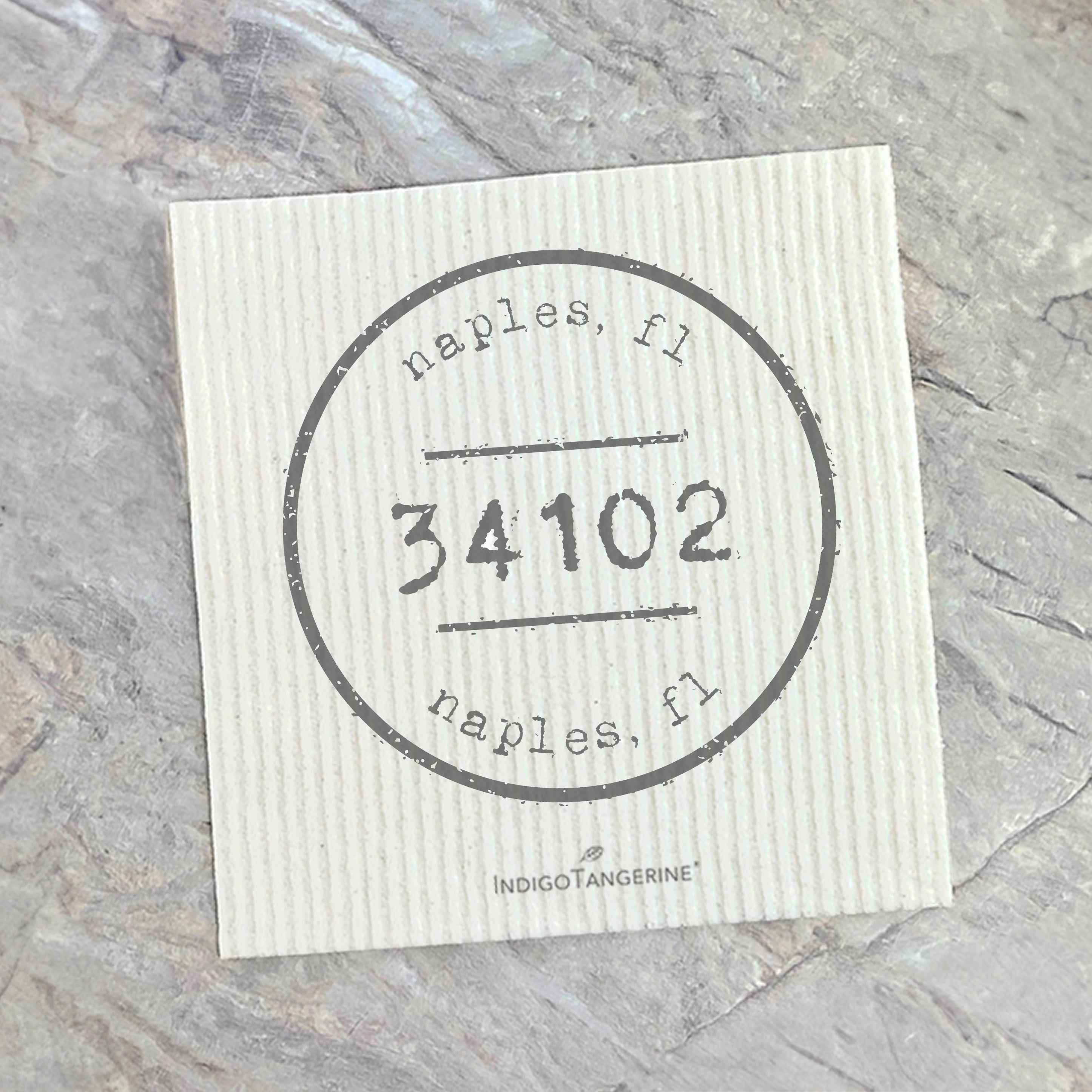 Postmark Stamp - Custom Swedish Dish Cloth