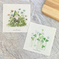 Growing Clover, Irish Gnome  - 2pk Swedish Dish Cloth