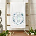 So Loved The World Spring Wreath - Cotton Tea Towel