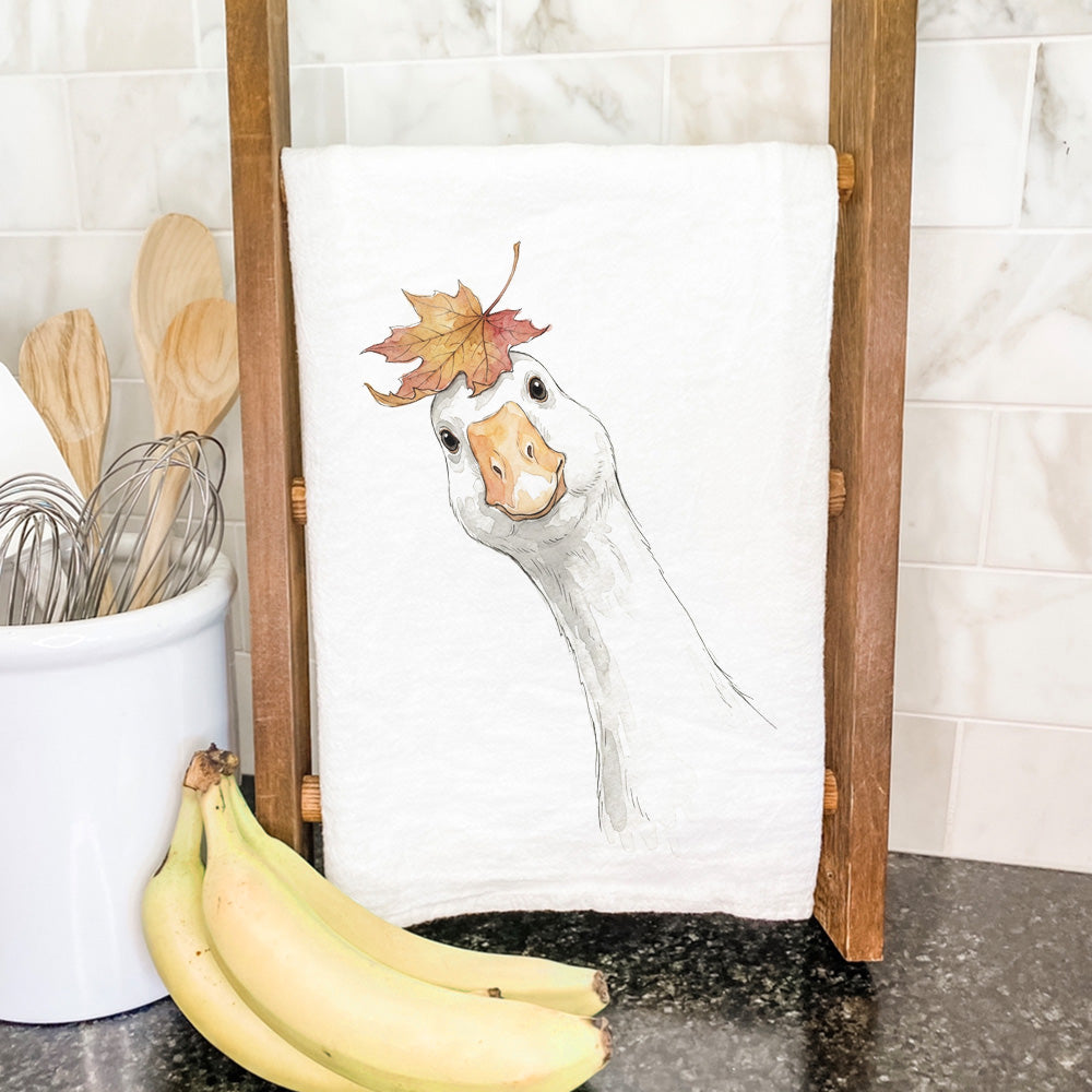 Silly Goose Autumn - Cotton Tea Towel