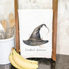 Witches Hat - Custom Halloween Cotton Tea Towel