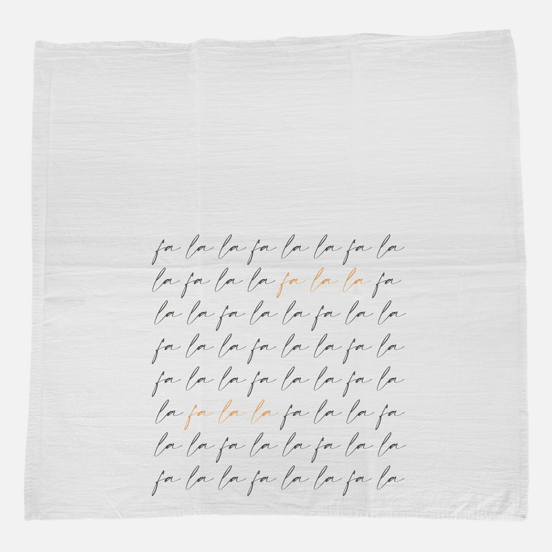Fa-La-La-La-La - Christmas Cotton Tea Towel