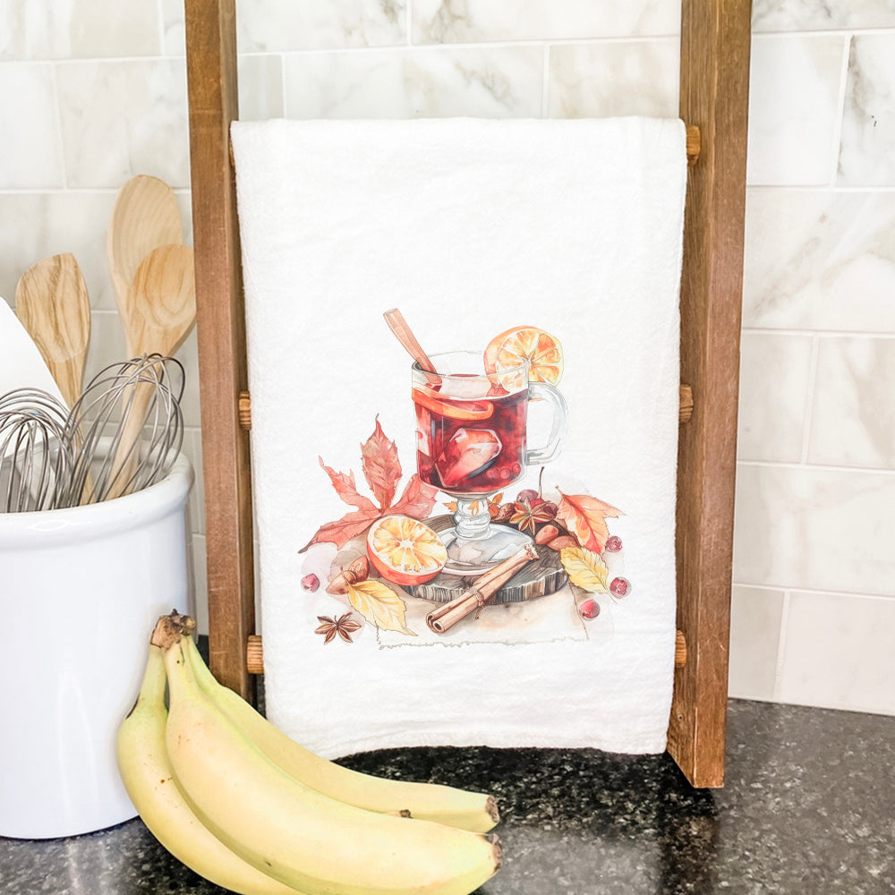 Mulled Wine - Customizable Cotton Tea Towel
