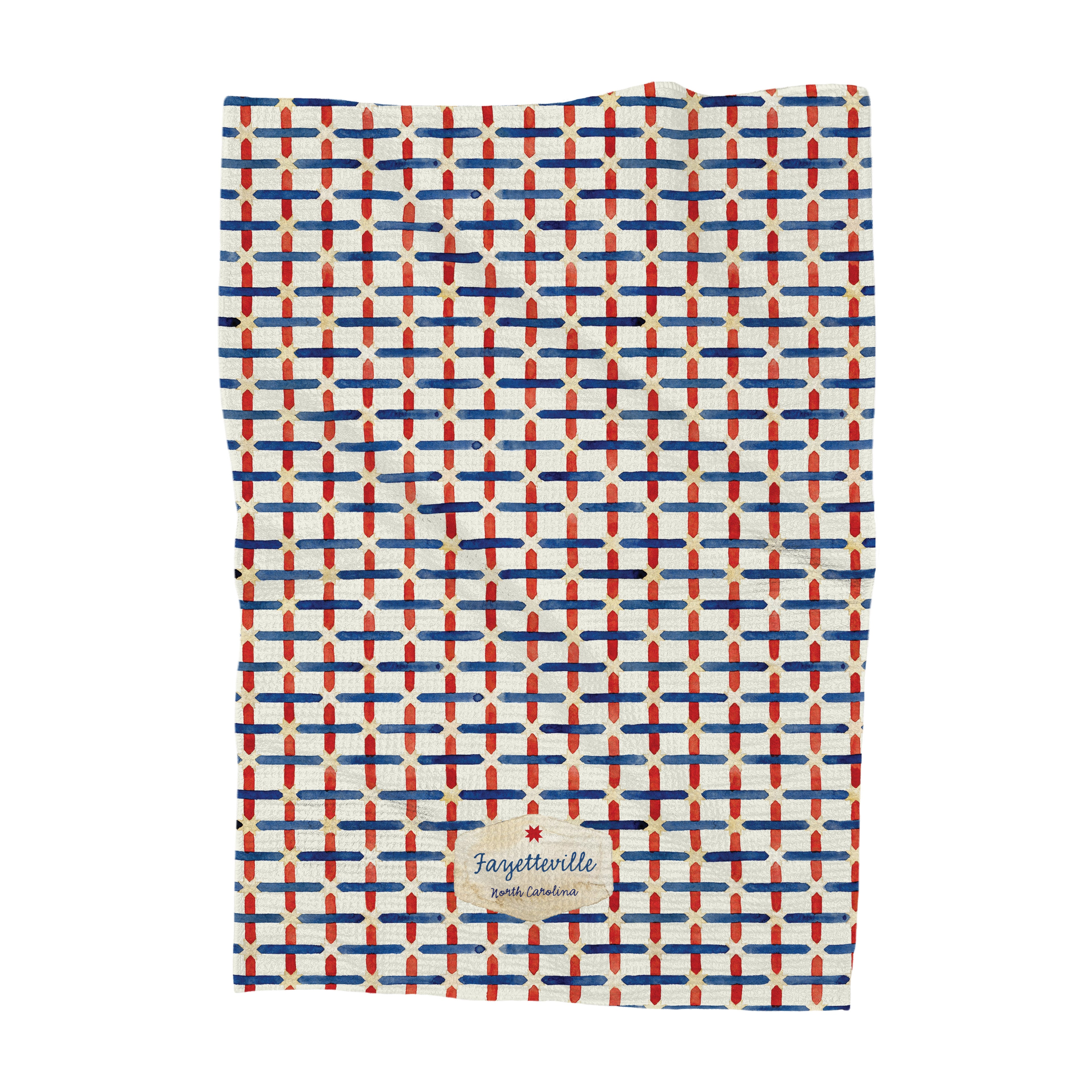 Heritage Lattice - Custom Waffle Weave Towel