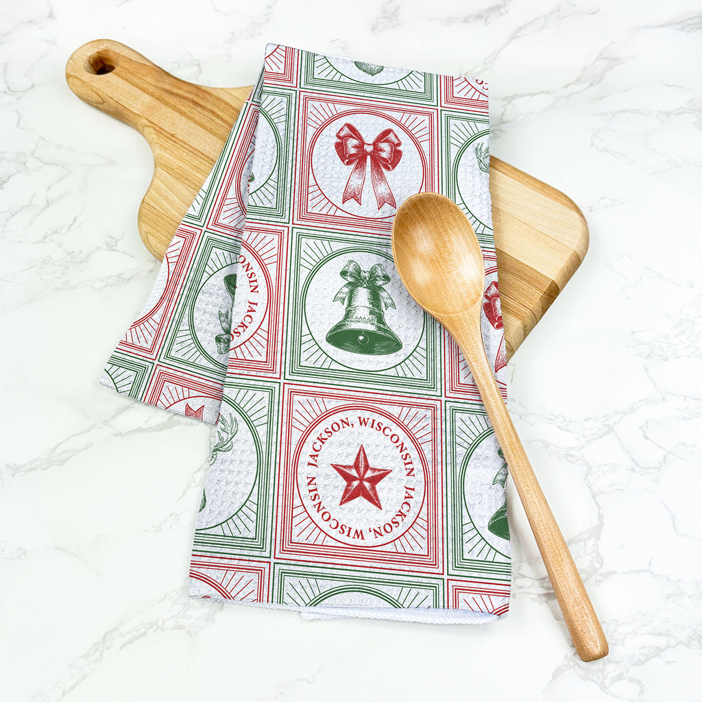 Timeless Traditions - Custom Waffle Weave Towel