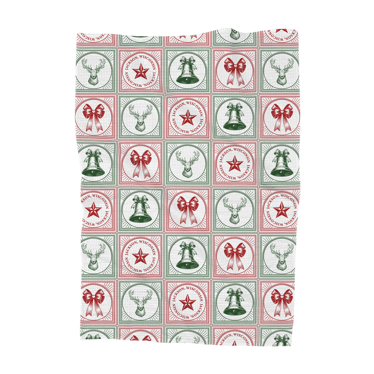 Timeless Traditions - Custom Waffle Weave Towel