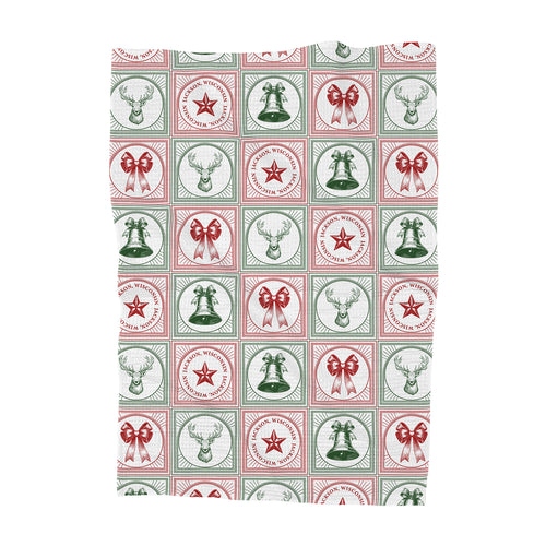 Timeless Traditions - Custom Waffle Weave Towel