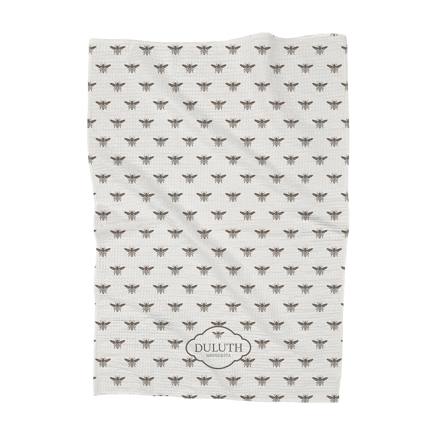 Bee Motif - Custom Waffle Weave Towel