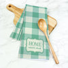 Home Plaid - Custom Waffle Weave Towel