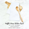 Bee Motif - Custom Waffle Weave Towel