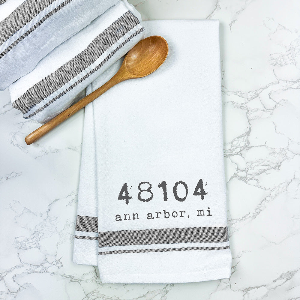 Zip Code - Custom Premium Farmhouse Towel