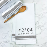 Zip Code - Custom Premium Farmhouse Towel