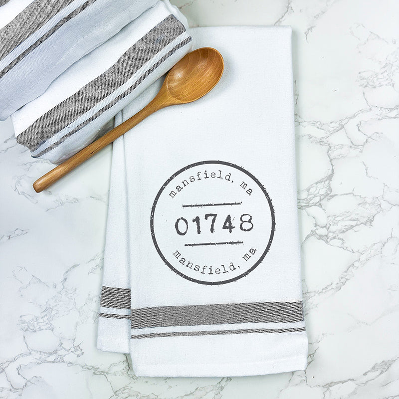 Postmark Stamp - Custom Premium Farmhouse Towel