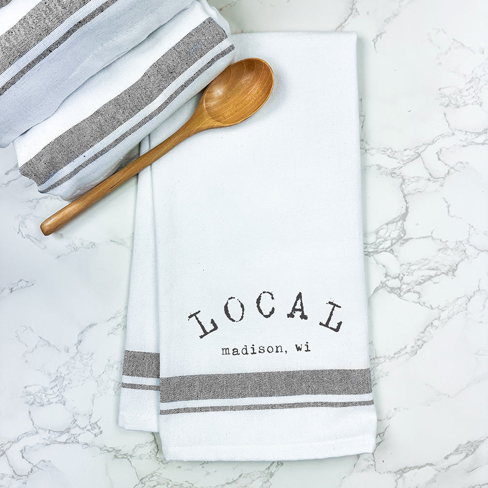 Postmark Stamp - Custom Premium Farmhouse Towel