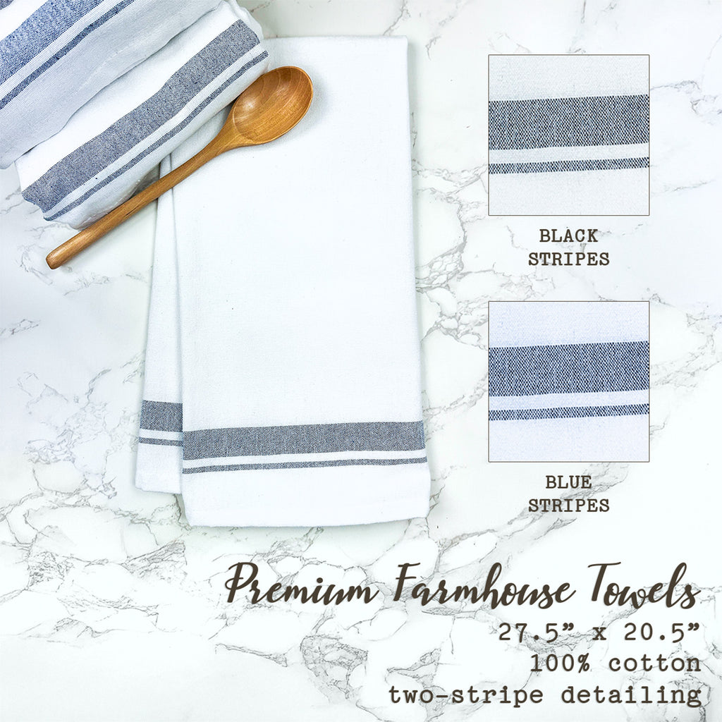 Zip Code - Custom Premium Farmhouse Towel