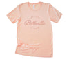 Vintage Script City w State EST - Custom T-Shirt