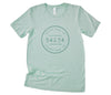 Postmark Stamp City/State/Zip - Custom Short Sleeve T-Shirt