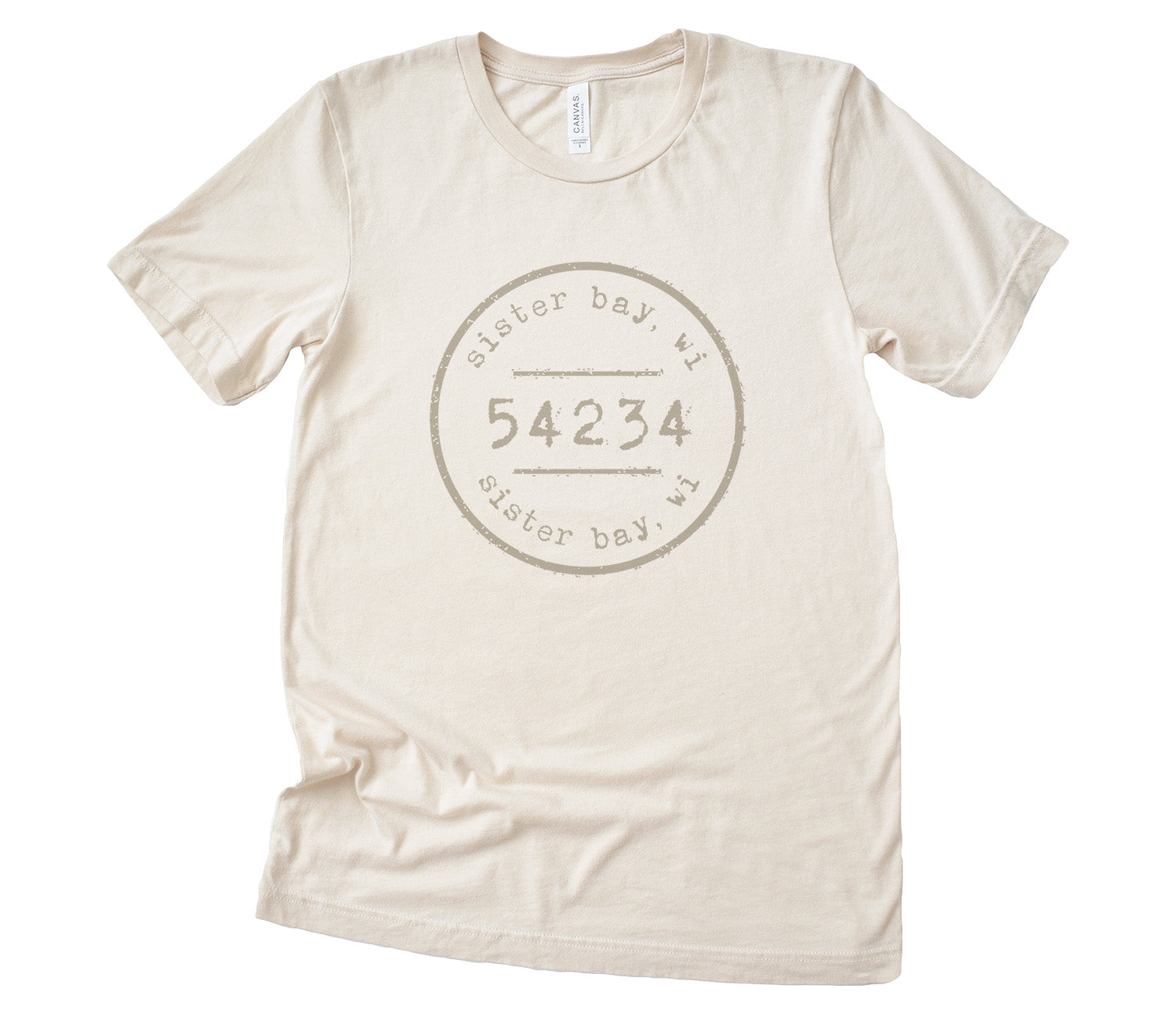 Postmark Stamp City/State/Zip - Custom T-Shirt