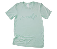 Cursive Heart - Custom T-Shirt