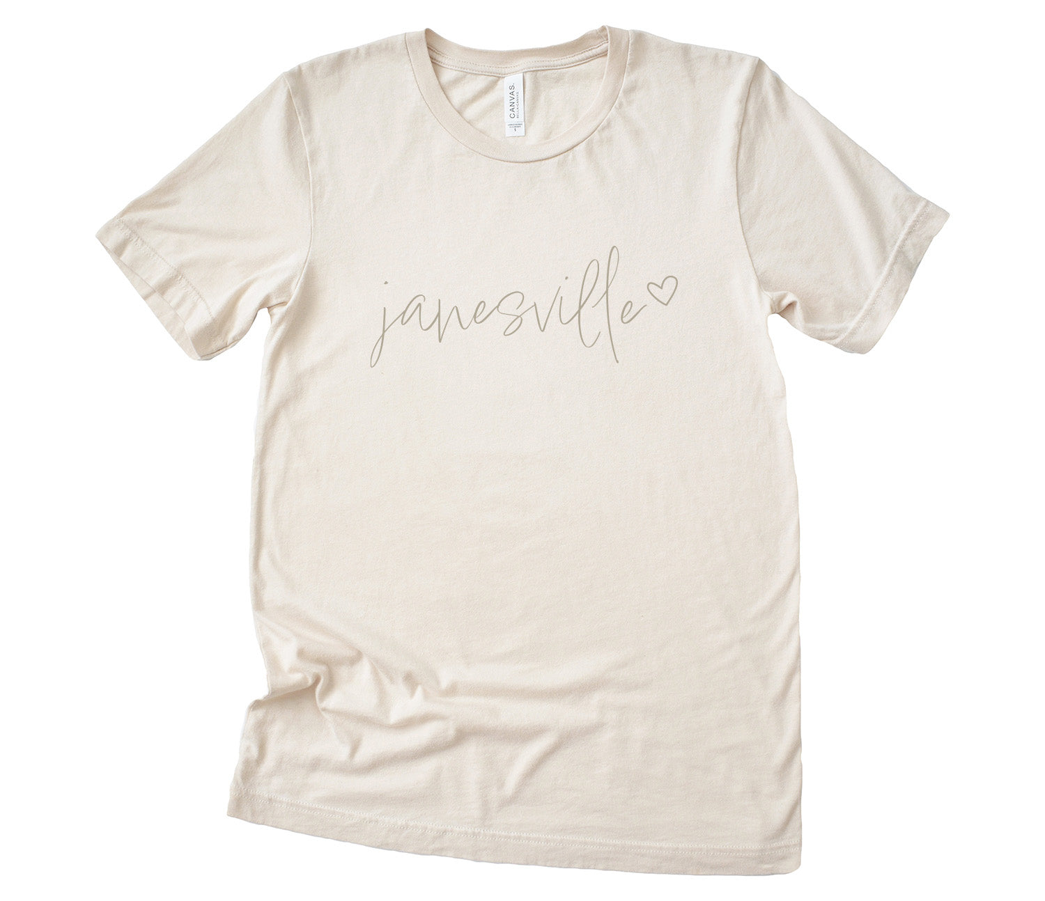 Cursive Heart - Custom T-Shirt